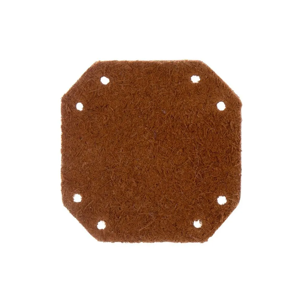 Лейбл кожаный Beta Kikar, M, горчичный с логотипом