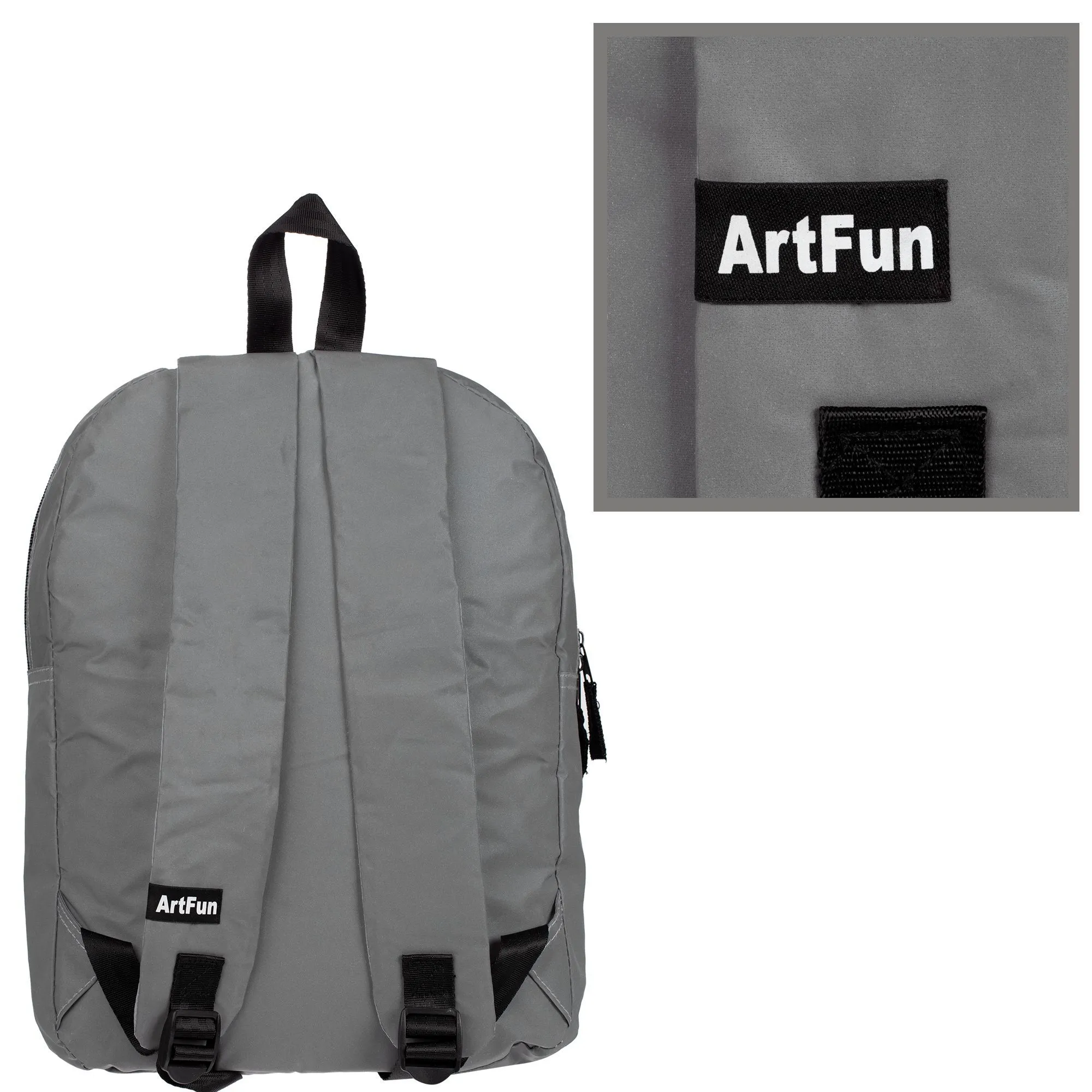 Рюкзак Manifest из светоотражающей ткани, серый