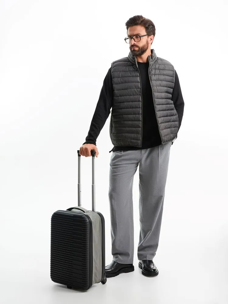 Чемодан Bonfold, черный с серым