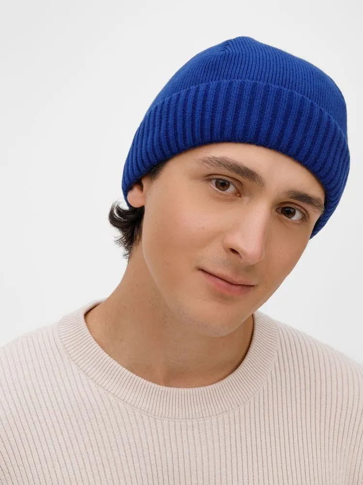 Шапка ComFleece, темно-синяя (кобальт)