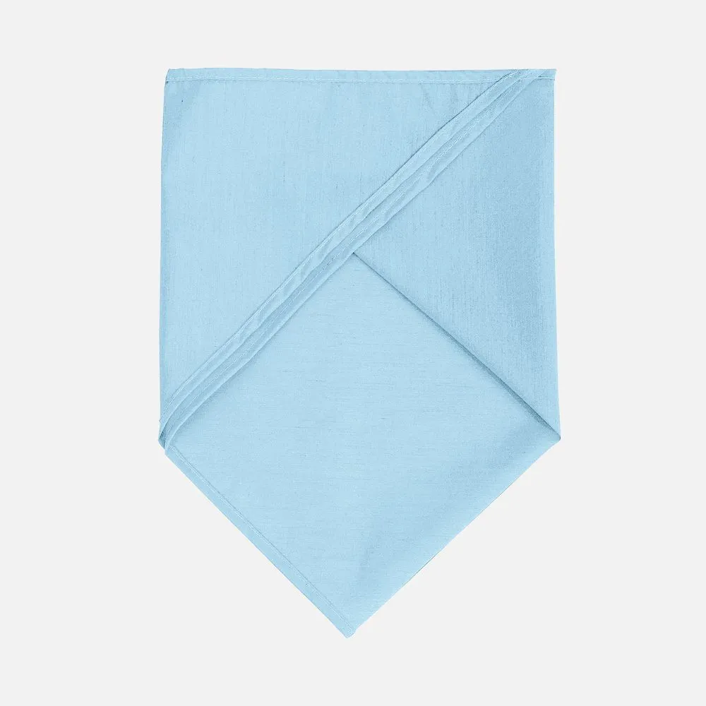 Аксессуары с печатью логотипа. Шейный платок Bandana по цене 179 ₽ руб. (артикул 01198220TUN) Шейный платок Bandana, голубой