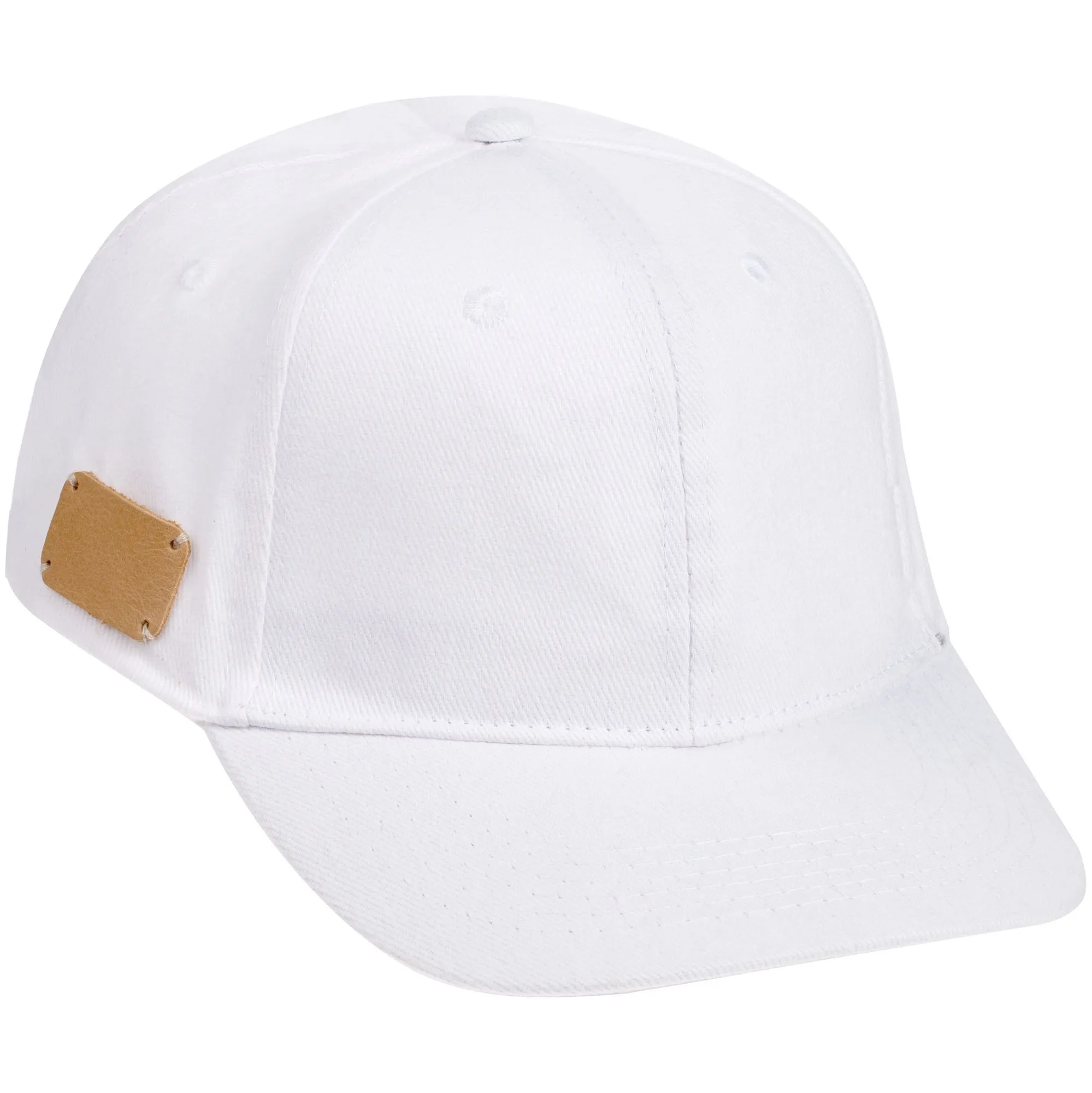 Бейсболка Long Beach, белая