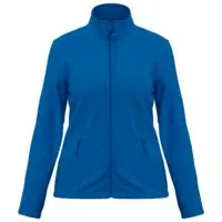 Куртка женская ID.501 ярко-синяя с логотипом