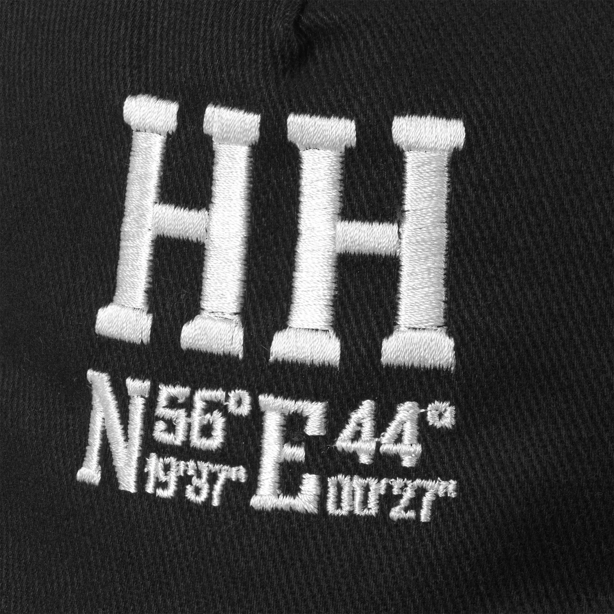 Бейсболка Long Beach, черная с красным