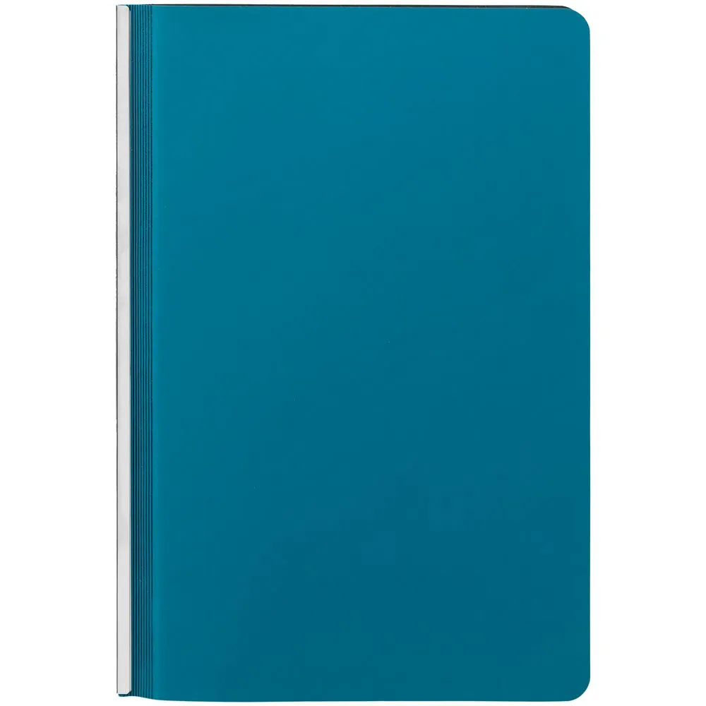 Ежедневник Aspect на заказ, недатированный, бирюзовый