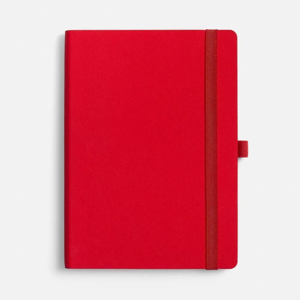 Ежедневники с логотипом с печатью логотипа. Ежедневник Peel Flex, недатированный по цене 939 ₽ руб. (артикул 26687.50) Ежедневник Peel Flex, недатированный, красный