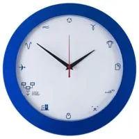 Часы настенные "Бизнес-зодиак. Скорпион" с логотипом