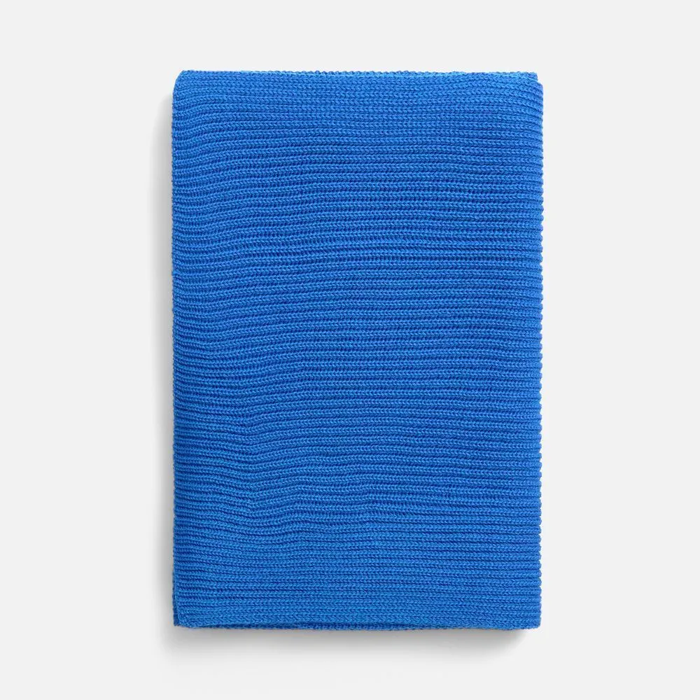 Шарфы с печатью логотипа. Шарф Nobilis Mono по цене 2 221 ₽ руб. (артикул 19908.48) Шарф Nobilis Mono, синий (аква)