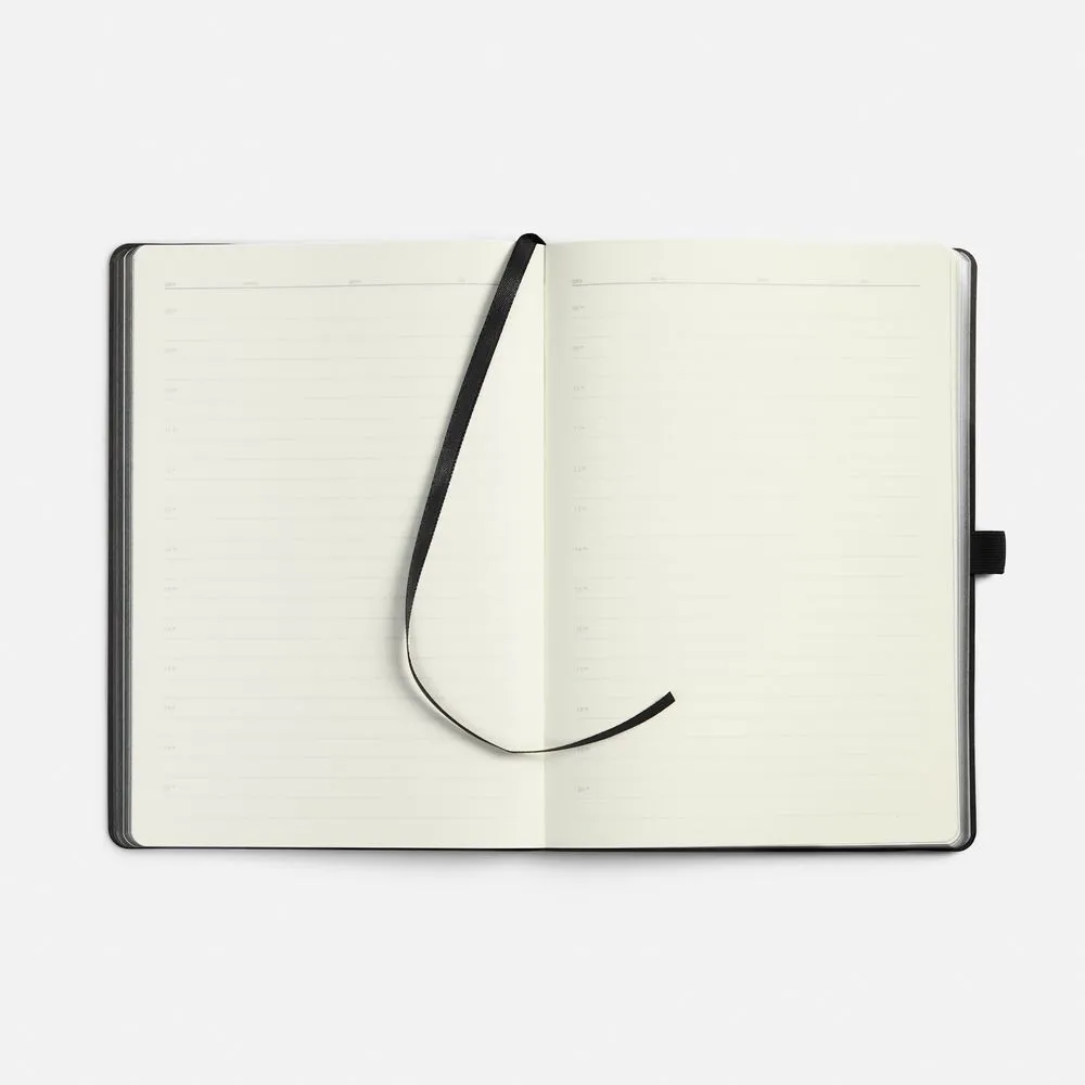 Ежедневники с логотипом с печатью логотипа. Ежедневник Peel Flex, недатированный по цене 939 ₽ руб. (артикул 26687.30) Ежедневник Peel Flex, недатированный, черный