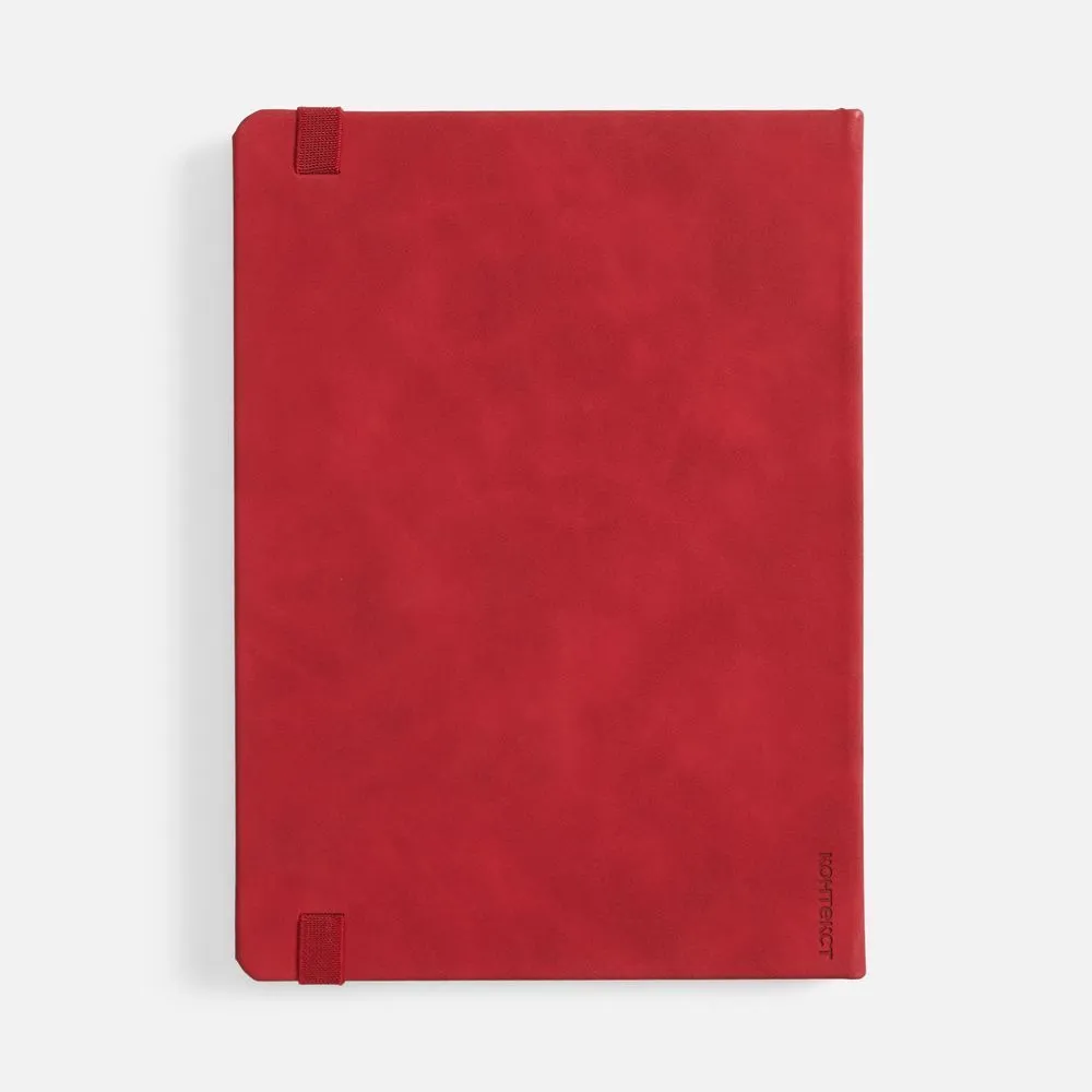 Ежедневники с логотипом с печатью логотипа. Ежедневник Urban Hard, недатированный по цене 902 ₽ руб. (артикул 72079.50) Ежедневник Urban Hard, недатированный, красный