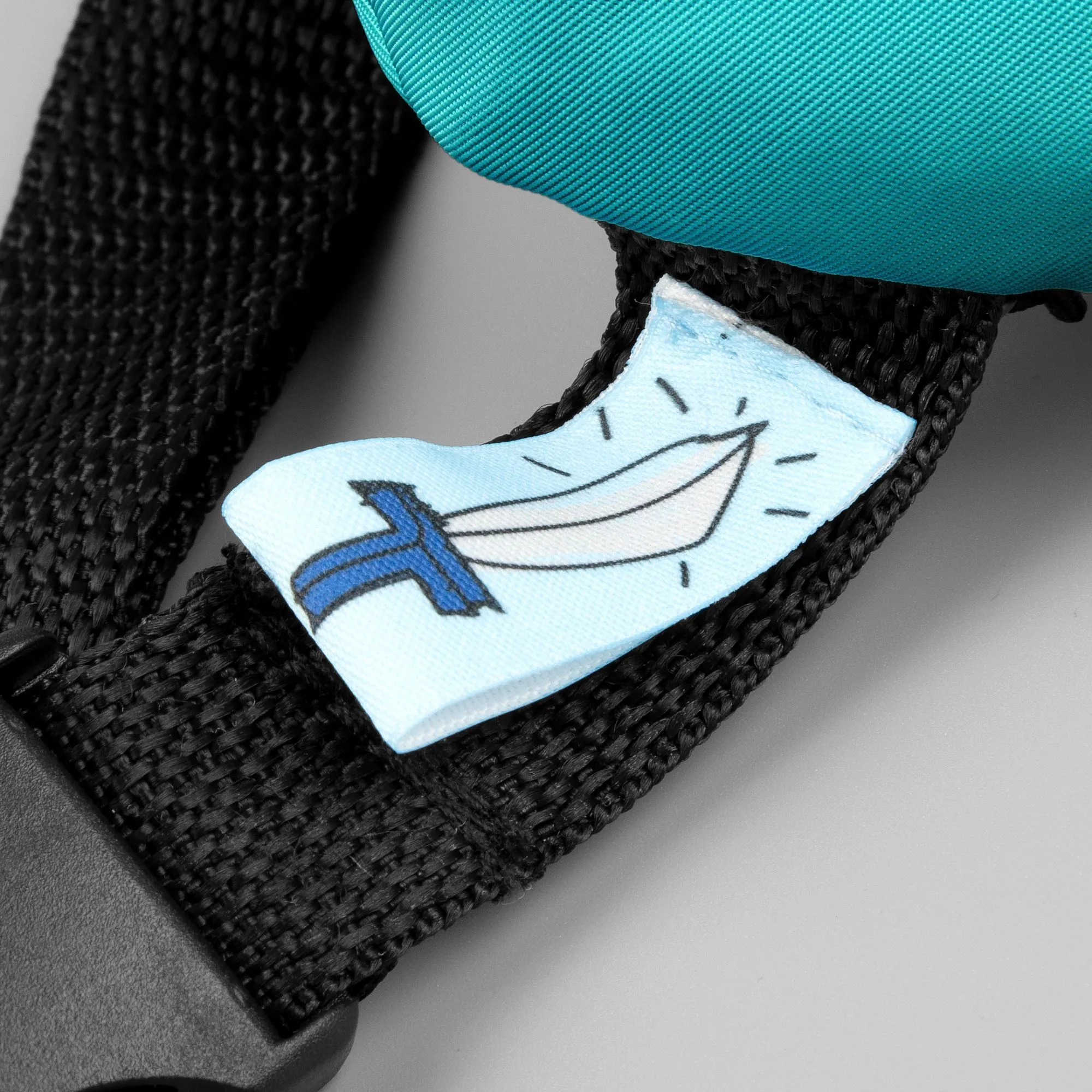 Детская поясная сумка Sonrisa, бирюзовая