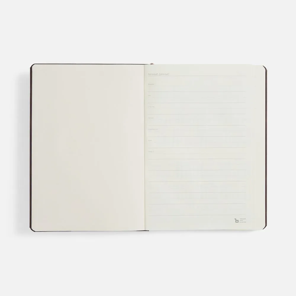 Ежедневники с логотипом с печатью логотипа. Ежедневник Urban Hard, недатированный по цене 902 ₽ руб. (артикул 72079.59) Ежедневник Urban Hard, недатированный, коричневый