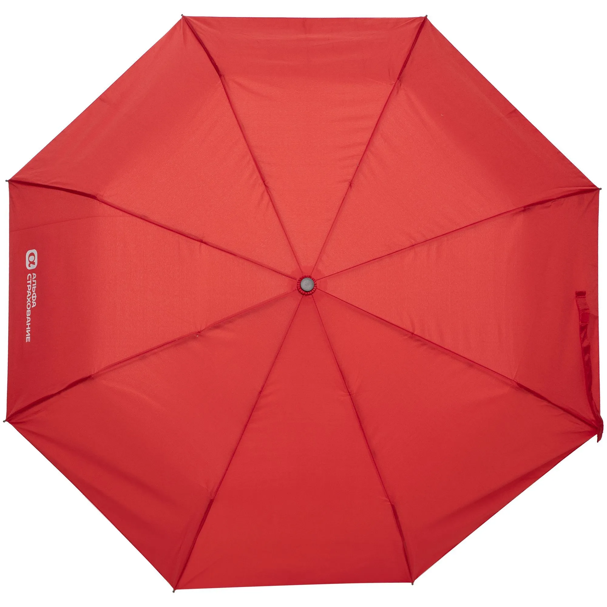 Зонт складной Monsoon, красный