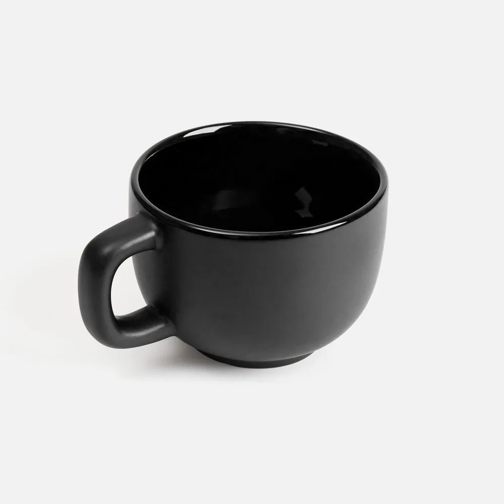 Чайные наборы с печатью логотипа. Чайная пара Stansa по цене 456 ₽ руб. (артикул 18275.30) Чайная пара Stansa, черная