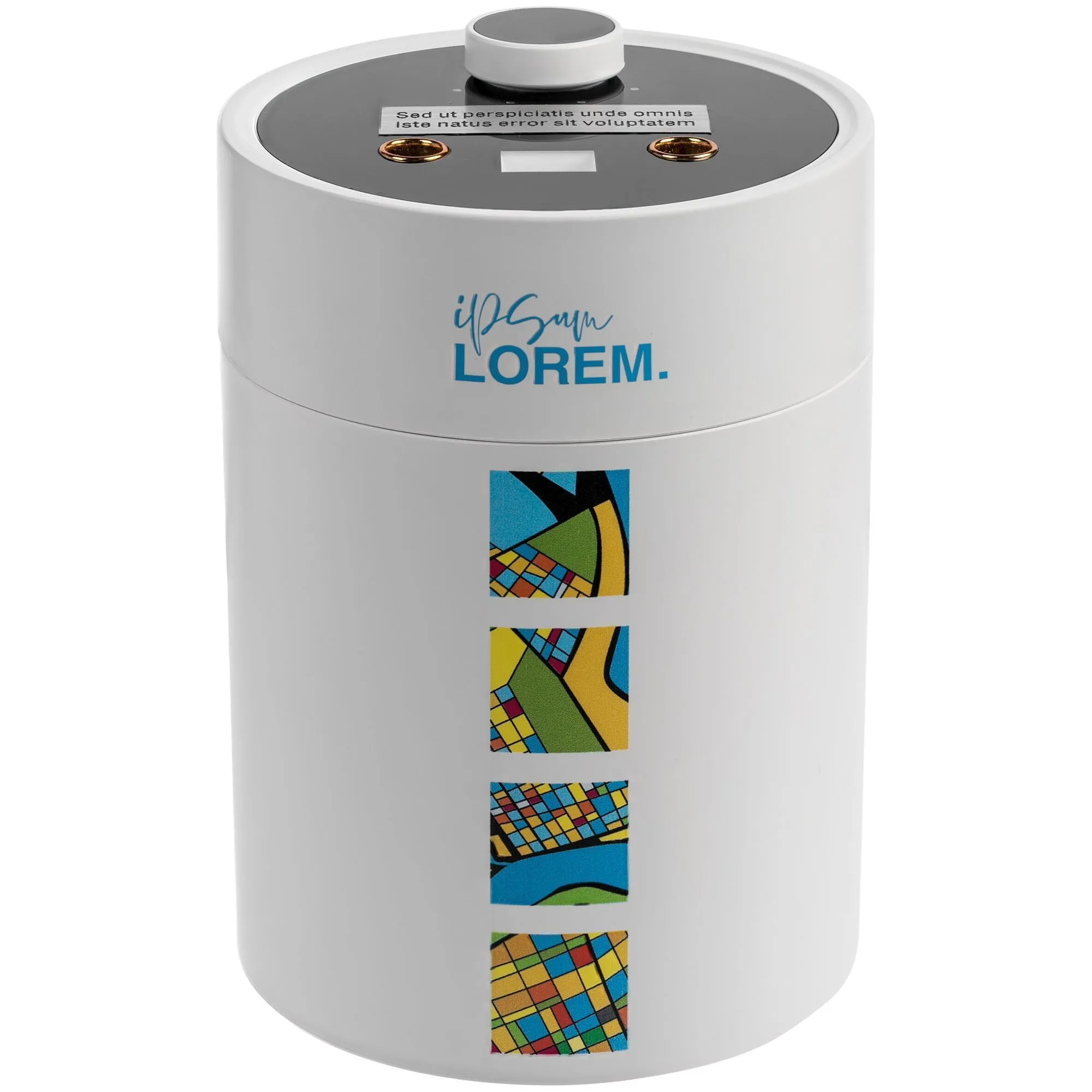 Переносной увлажнитель-ароматизатор humidiFine, белый