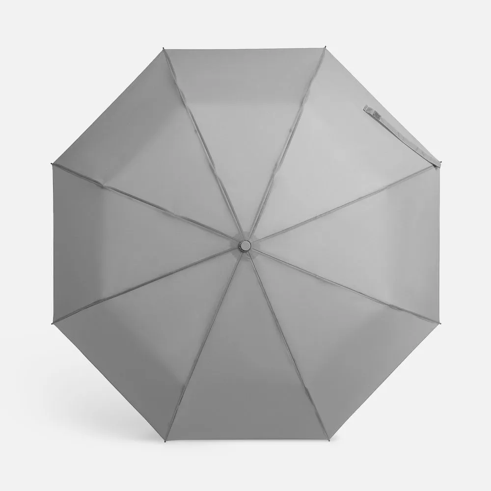Зонт складной Hard Work с проявляющимся рисунком, серый Зонт складной Hard Work с проявляющимся рисунком, серый