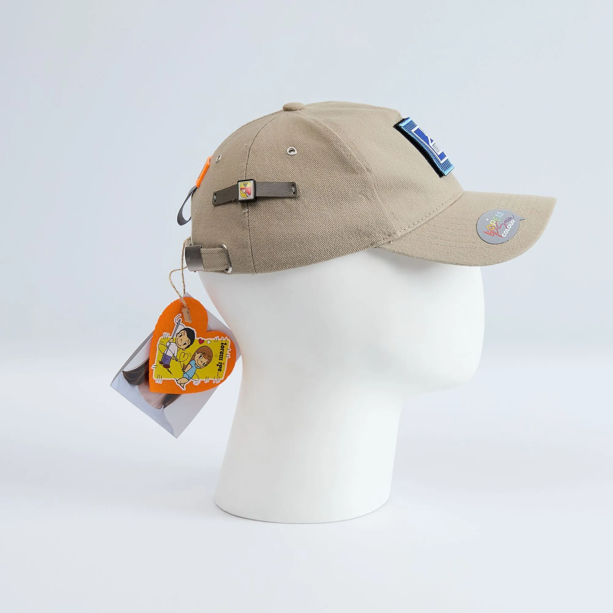 Бейсболка Standard, желтая