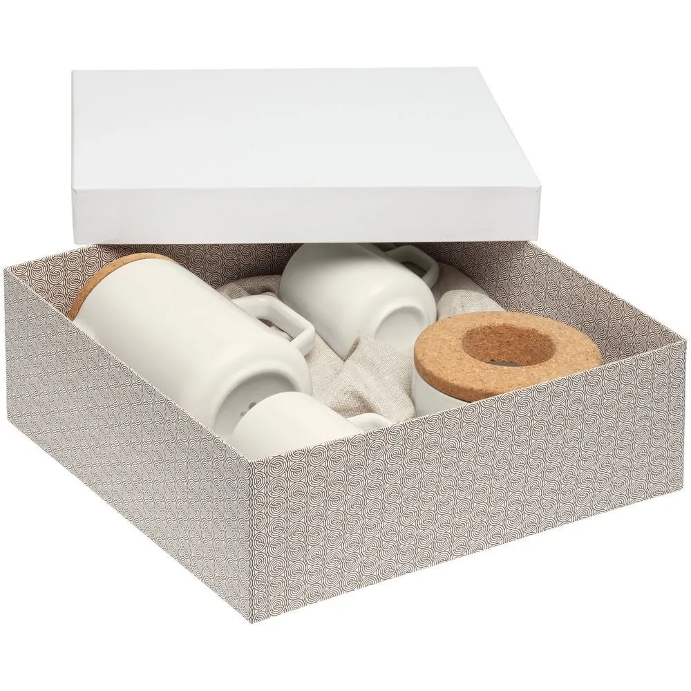 Чайные наборы с печатью логотипа. Набор Riposo на 2 персоны по цене 4 985 ₽ руб. (артикул 55557.22) Набор Riposo на 2 персоны, большой