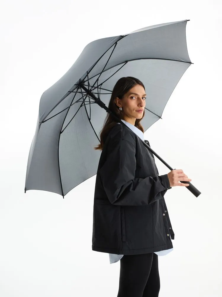 Зонт-трость Simple Golf, серый