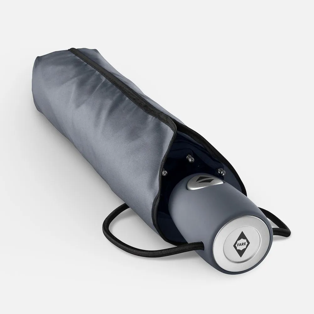 Складные зонты с логотипом с печатью логотипа. Зонт складной AOC по цене 2 255 ₽ руб. (артикул 7106.11) Зонт складной AOC, серый