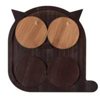 Костеры Pussycat с логотипом