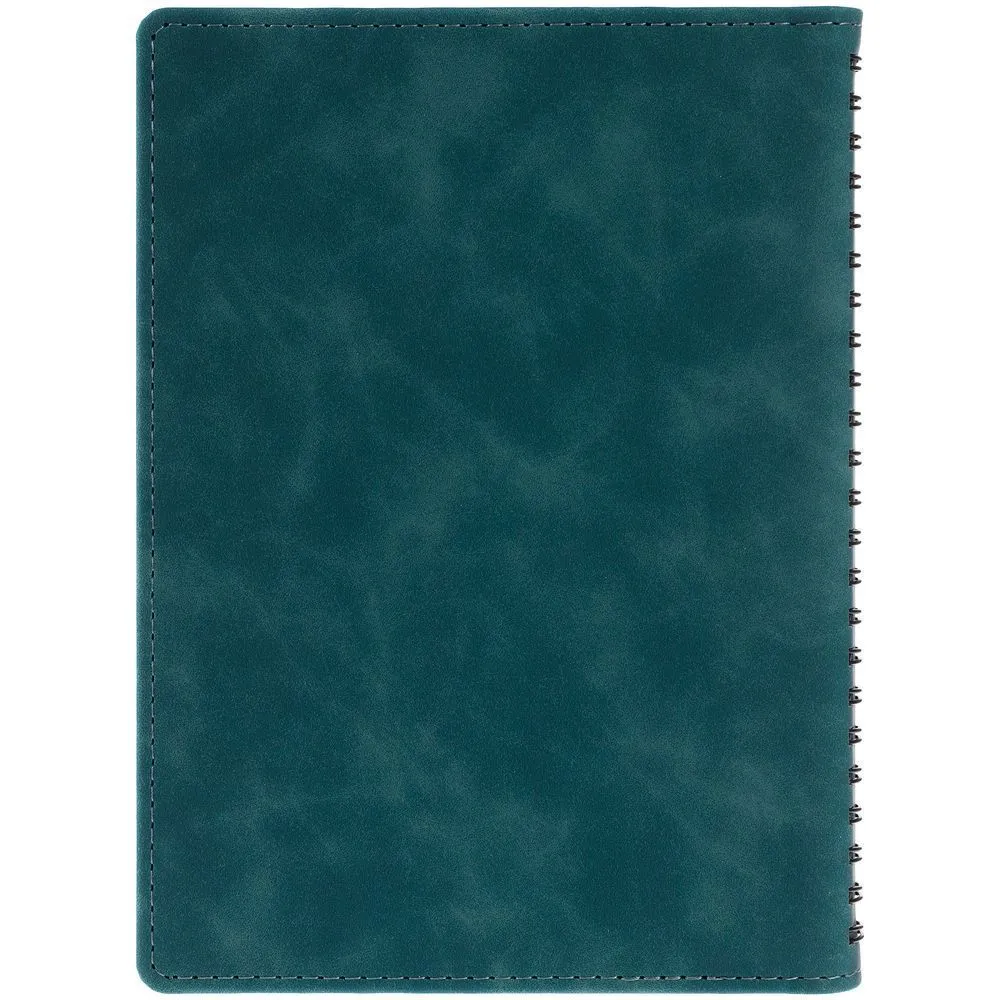 Ежедневник Spring Urban на заказ, недатированный, изумрудный