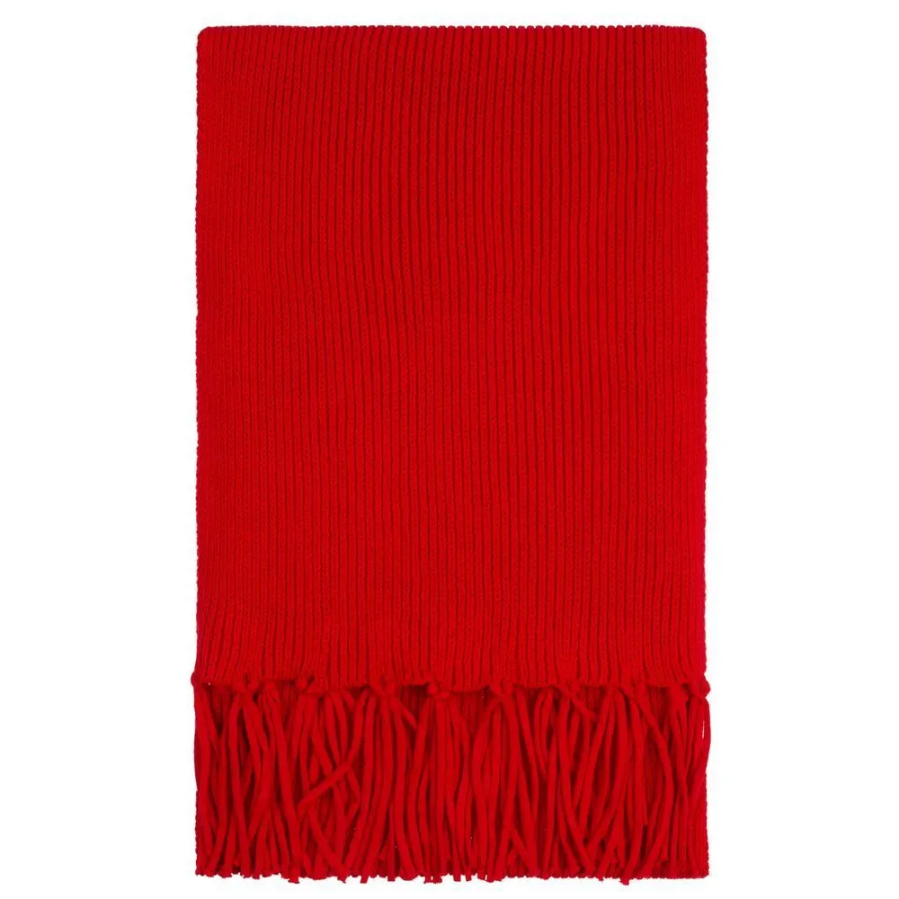 Шарф Flette, красный (алый) с логотипом