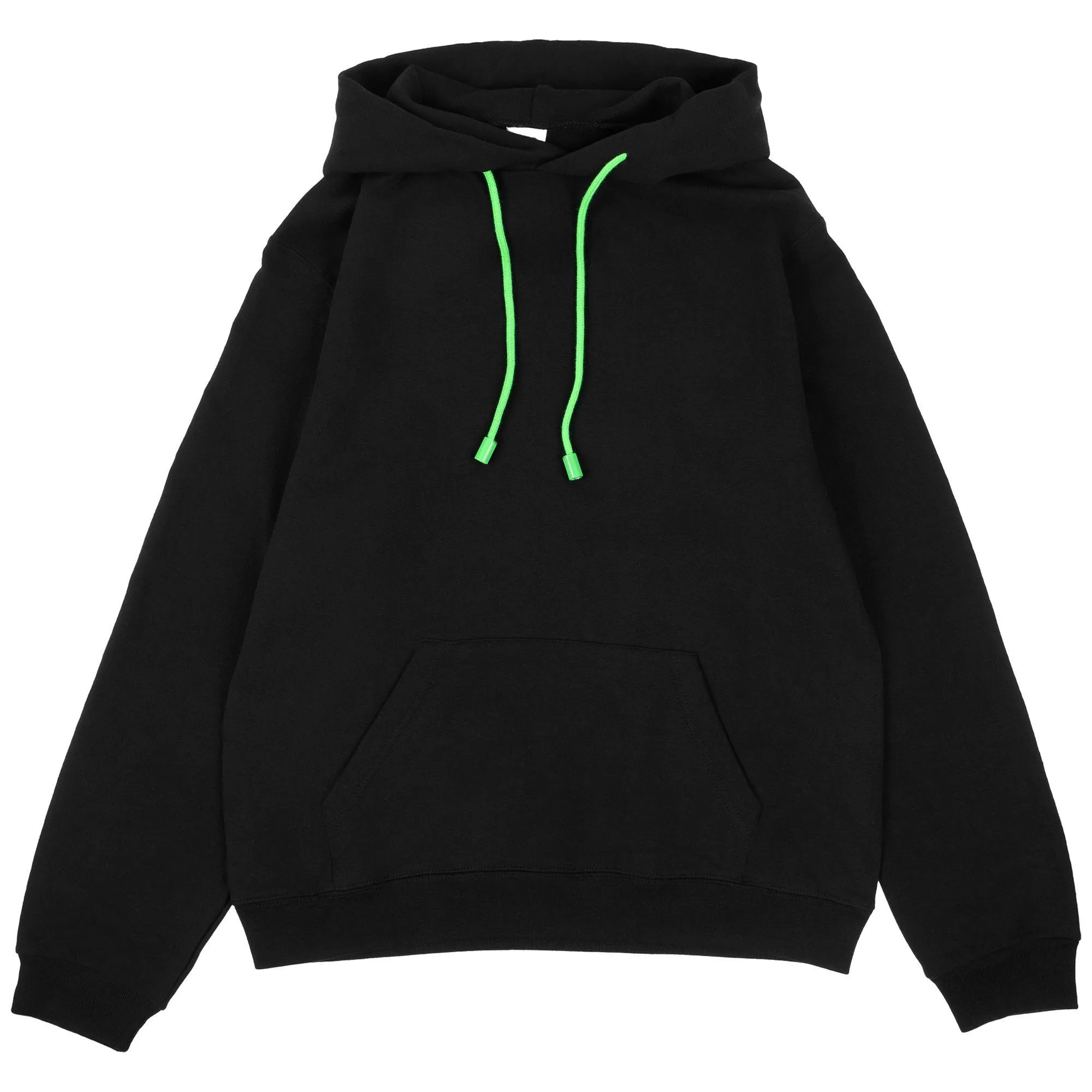 Пара наконечников для шнурка Tizzle, зеленый неон