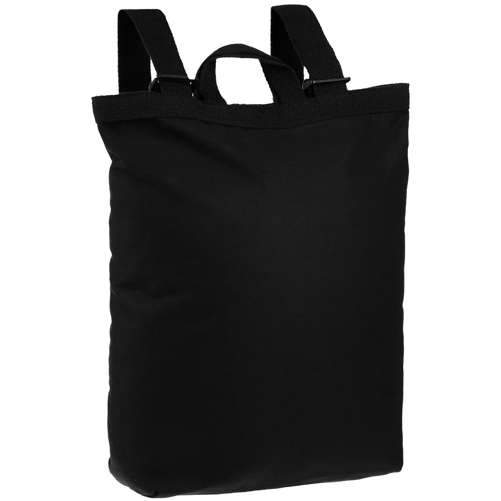 Рюкзак холщовый Discovery Bag, черный с логотипом