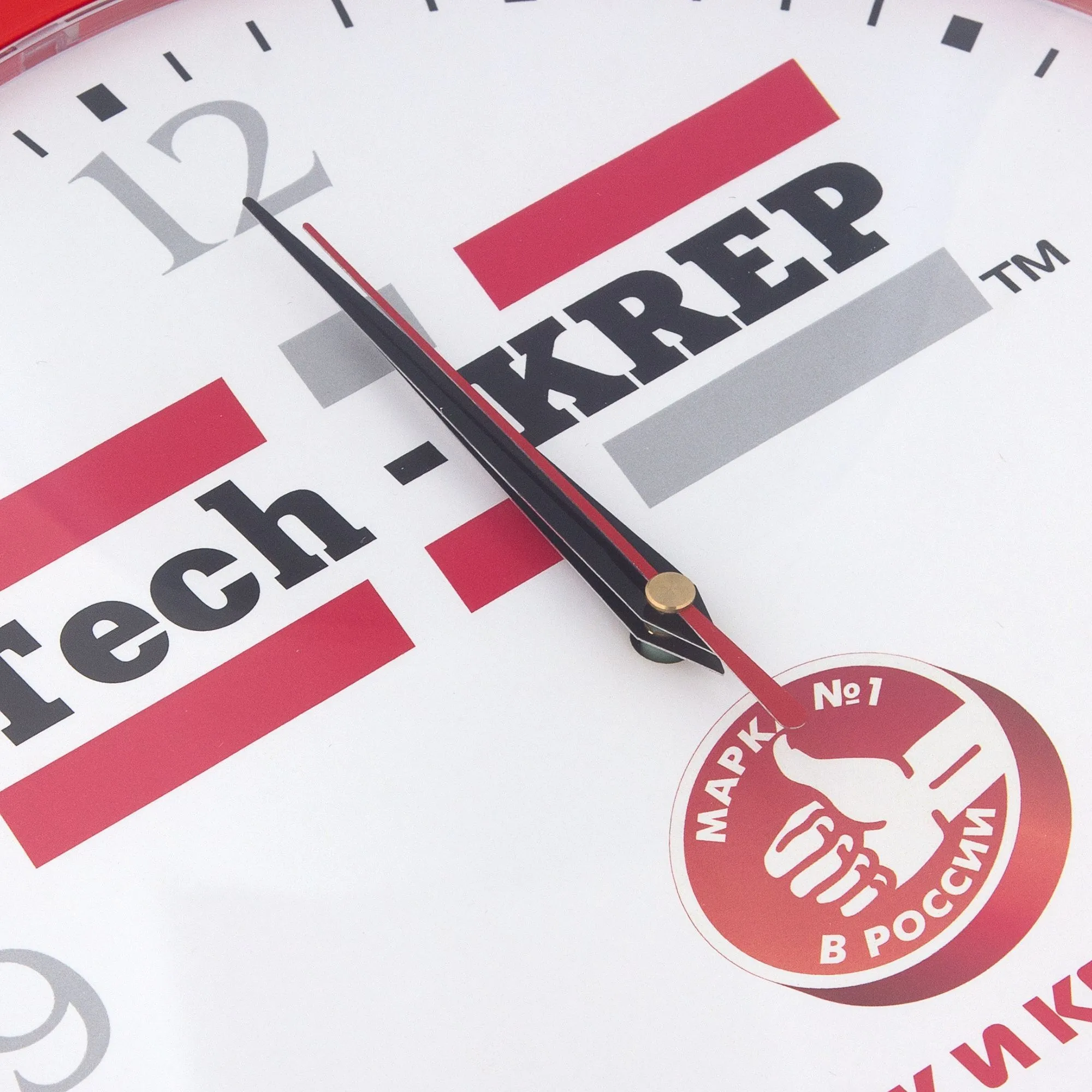 Часы настенные Vivid Large, красные