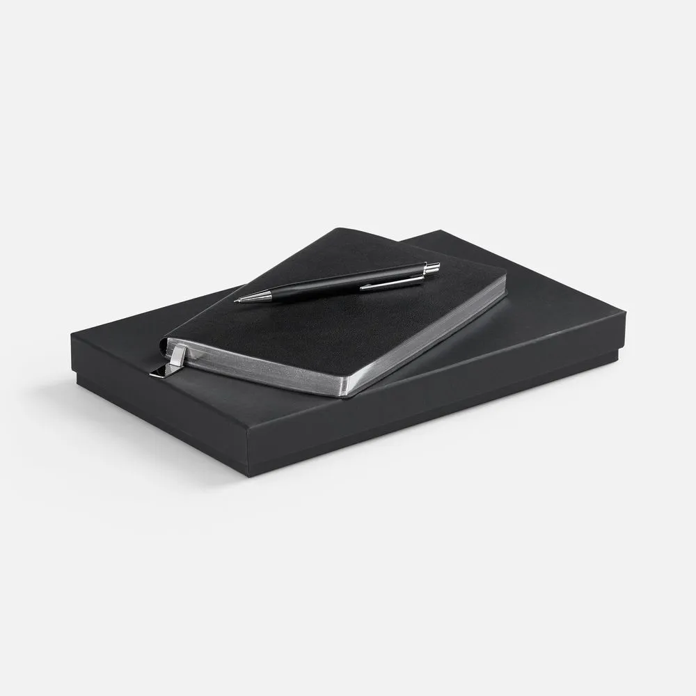 Набор Petrus, черный с серебром