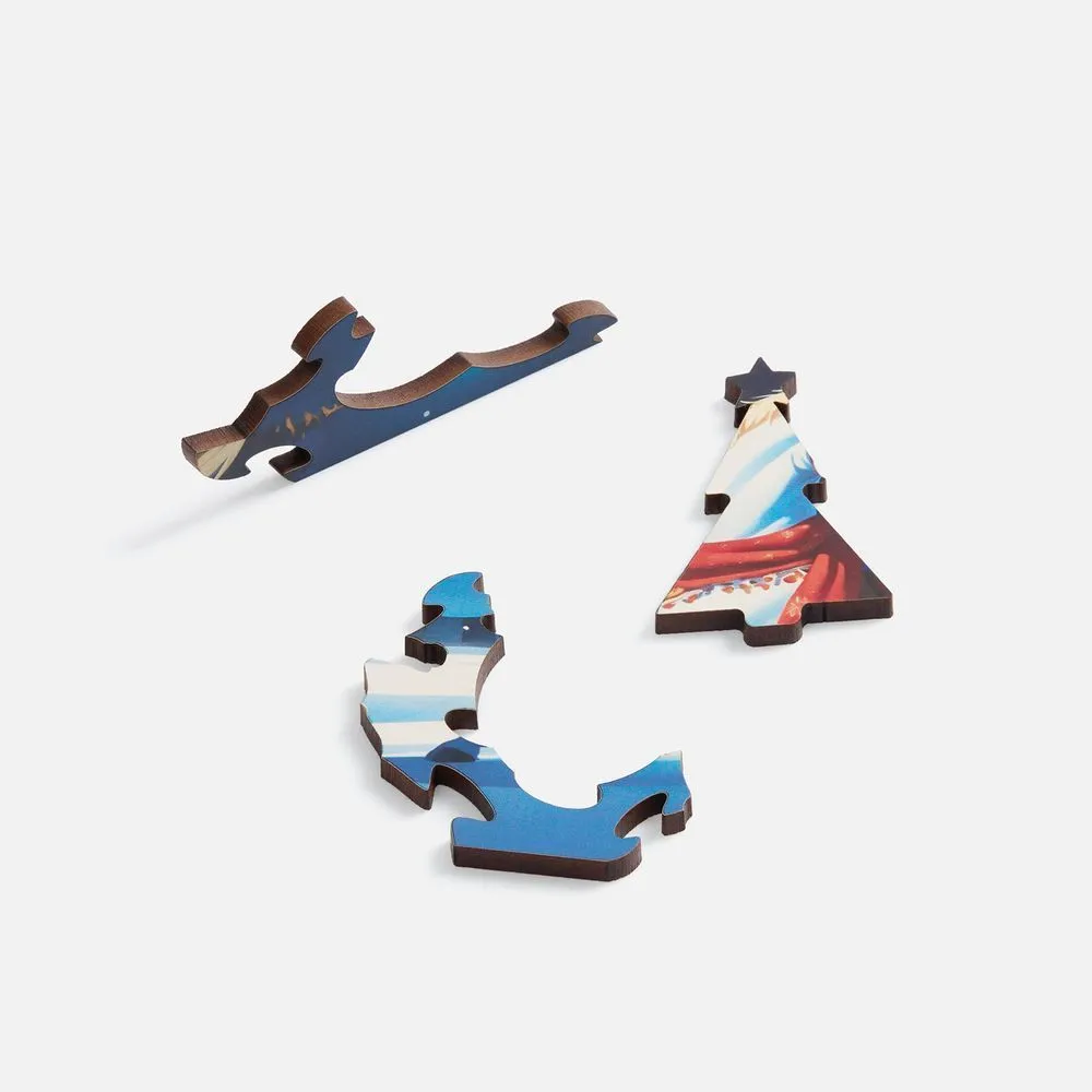 Деревянный пазл с крышкой PuzzleBox на заказ