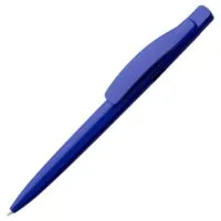 Ручка шариковая Prodir DS2 PPP, синяя с логотипом