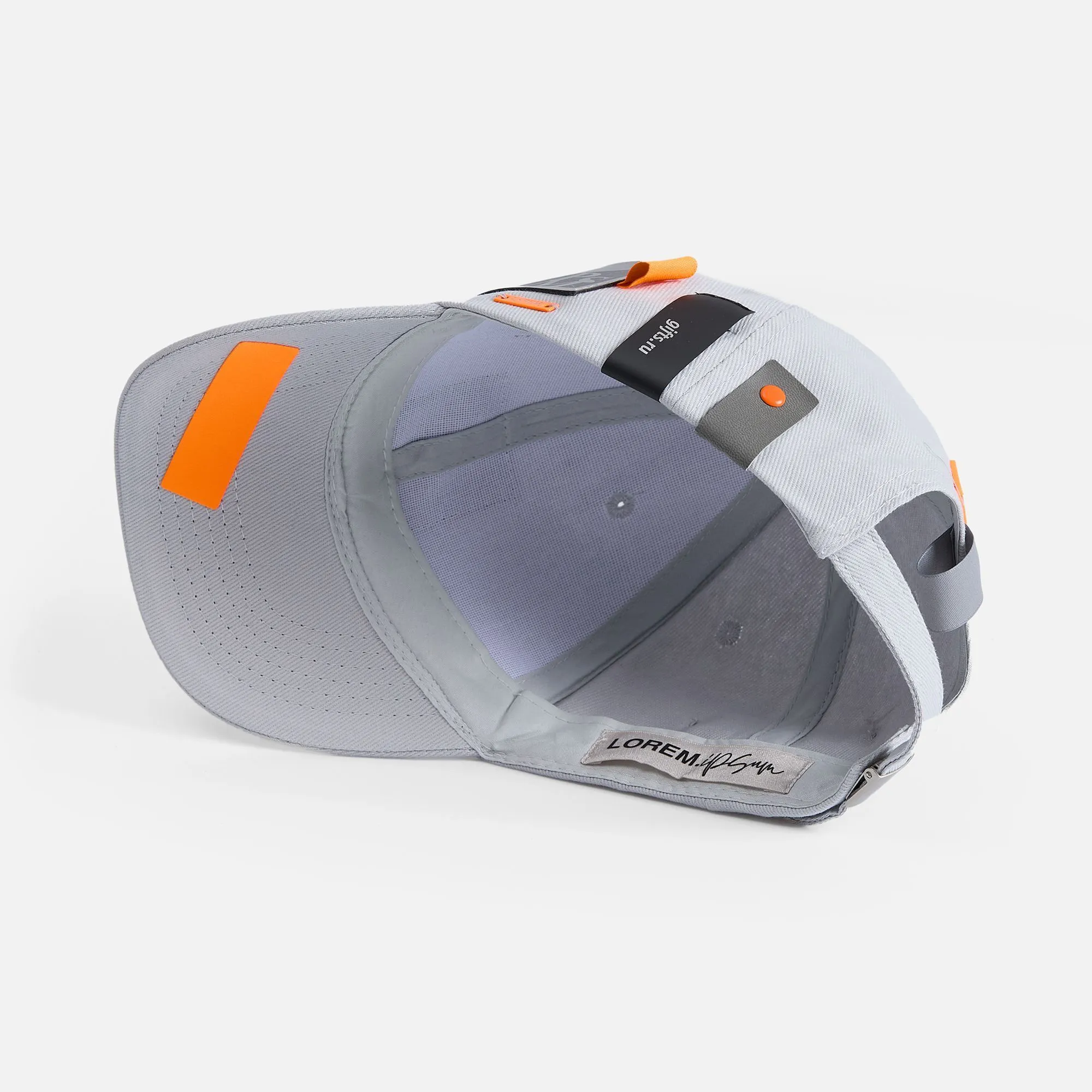 Бейсболка Long Beach, красная с белым