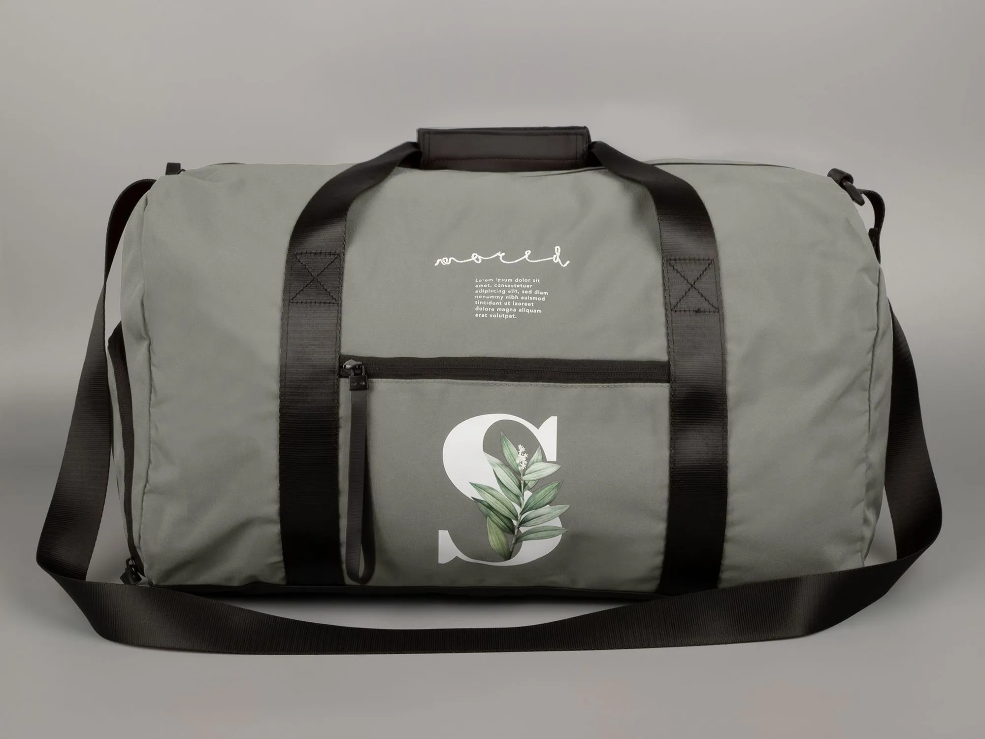 Сумка дорожная urbanPulse, серая