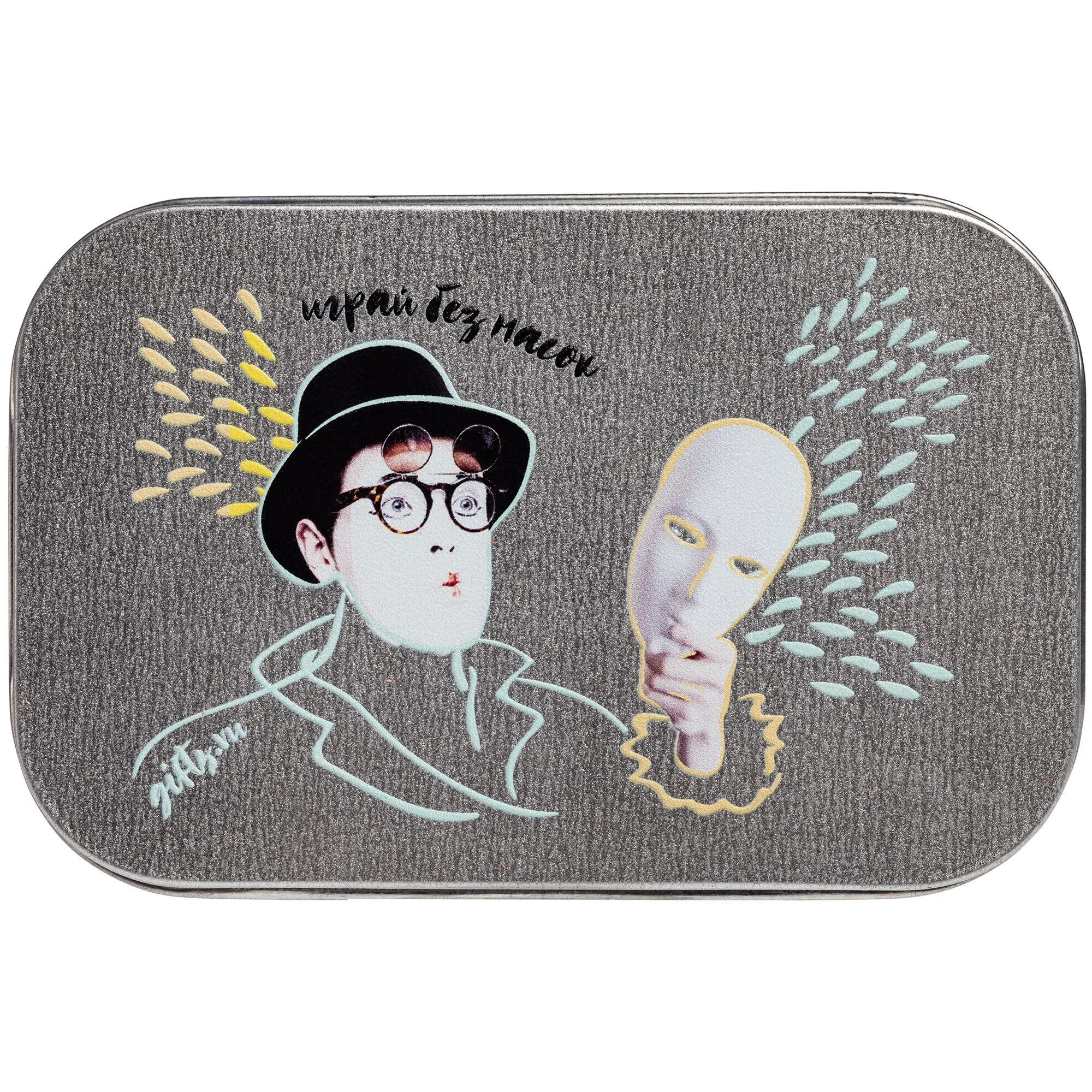 Подарочные коробки с печатью логотипа. Коробка Pragmax S, прямоугольная по цене 112 ₽ руб. (артикул 5588) Коробка Pragmax S, прямоугольная, серебристая