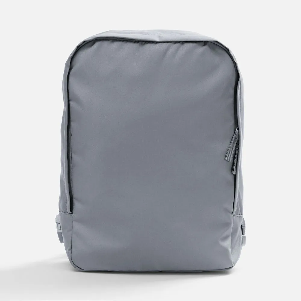 Рюкзак B2, серый с оранжевыми стропами