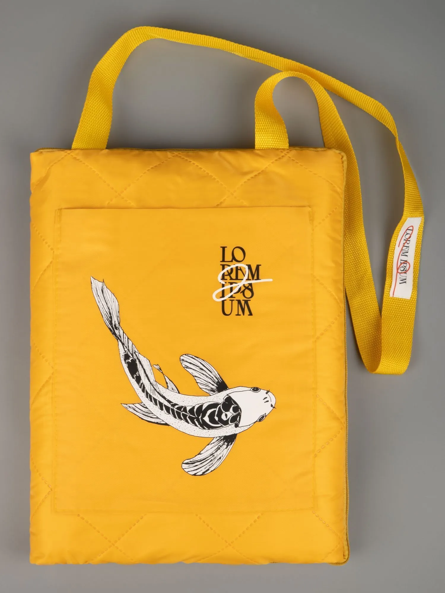 Плед для пикника Soft & Dry 2, желтый