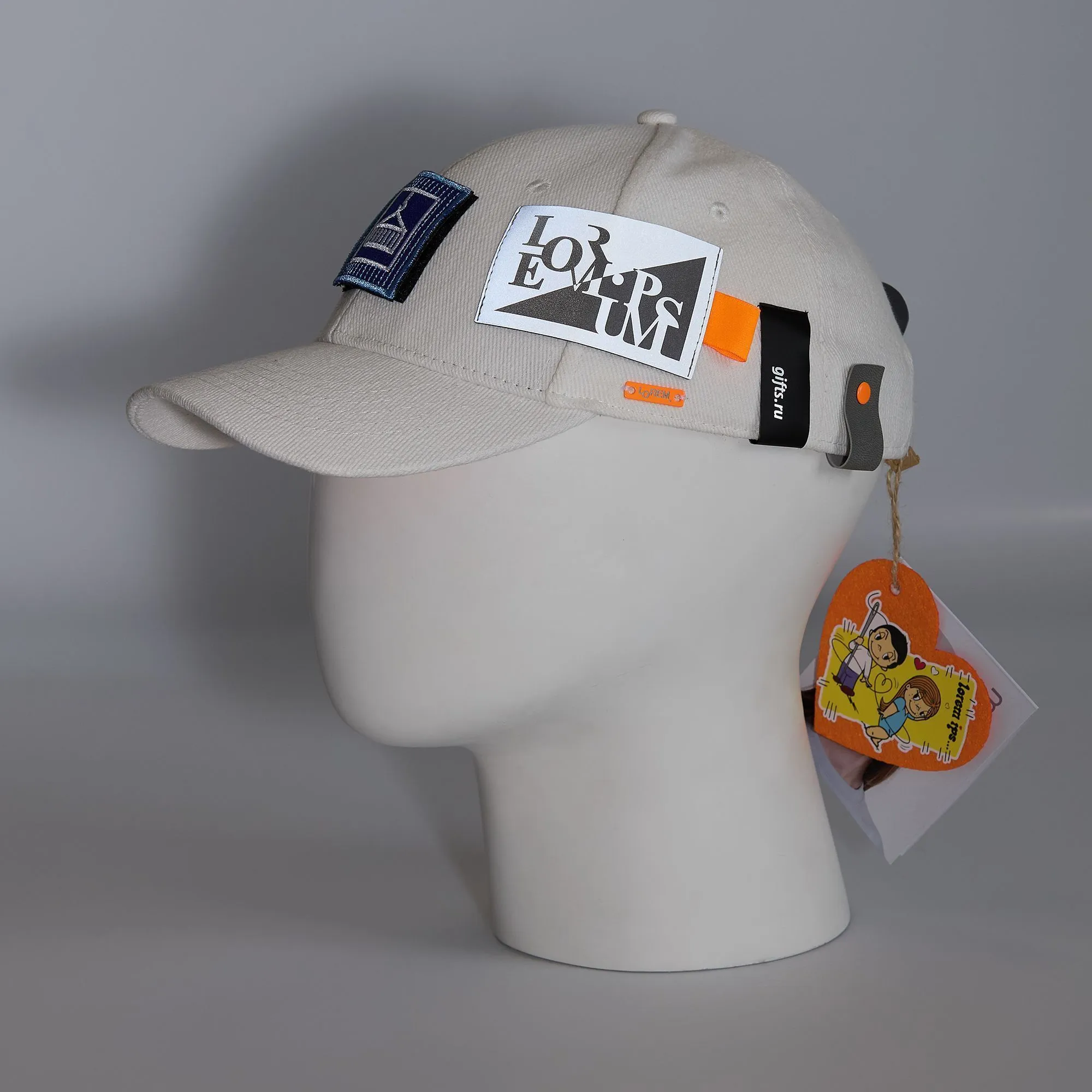 Бейсболка Hillside, синяя