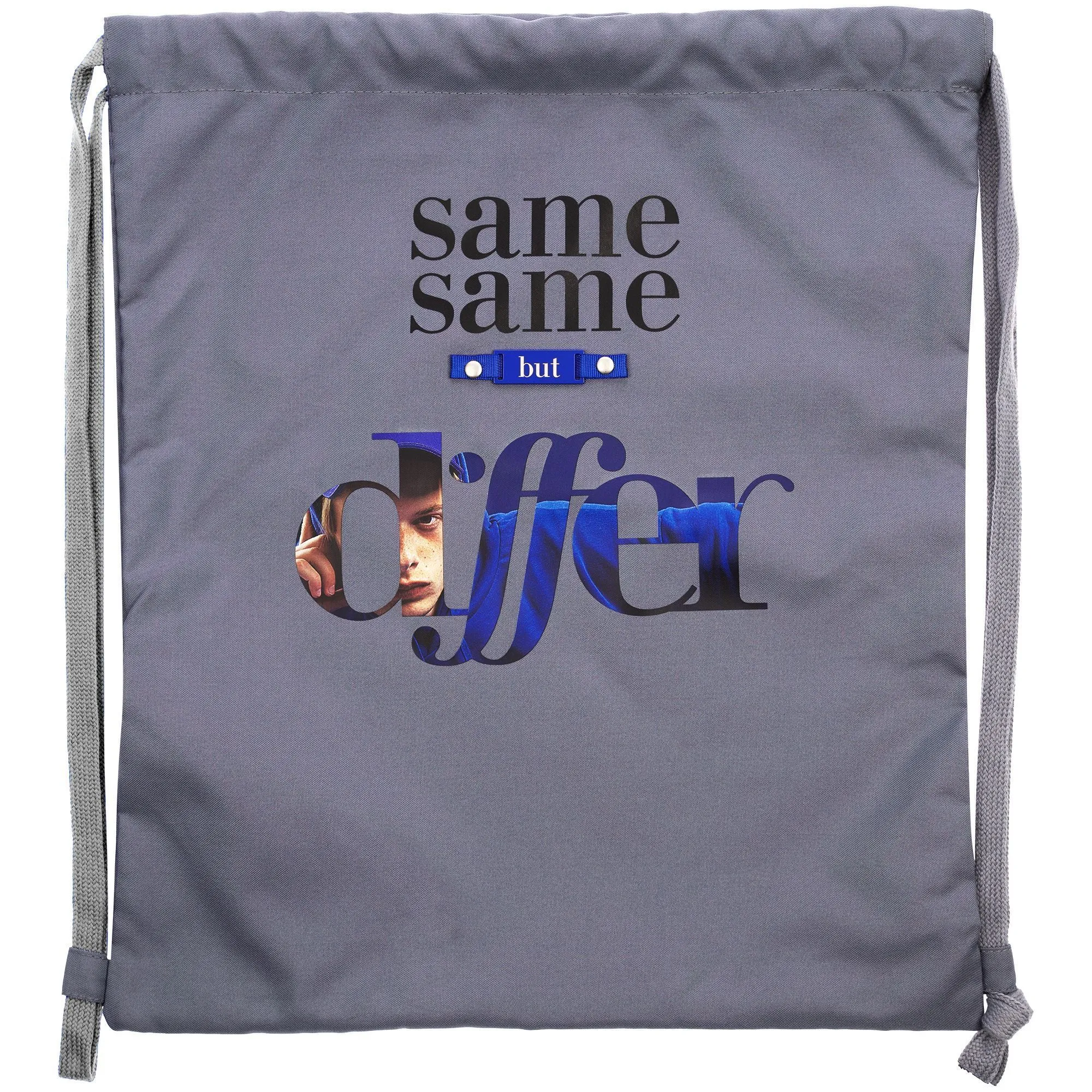 Рюкзак B3, серый с серыми лямками