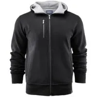 Толстовка мужская Parkwick черная с логотипом