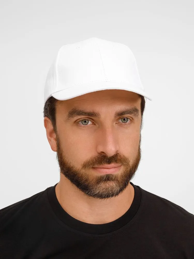 Бейсболка Apollo, белая