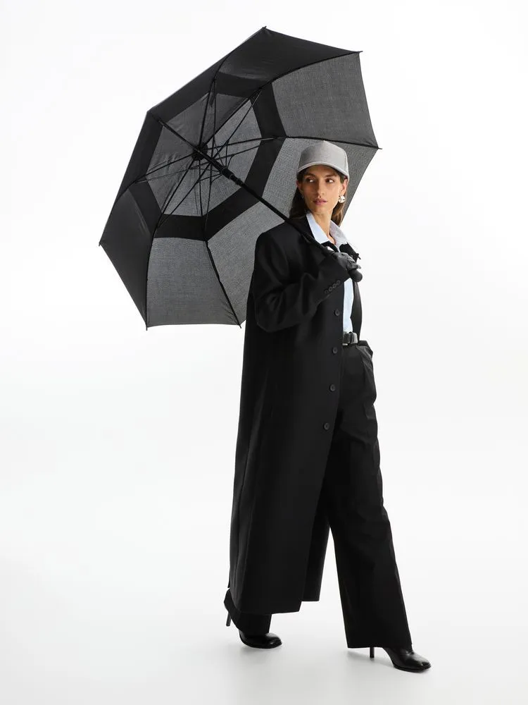 Зонт-трость Dome Double, черный