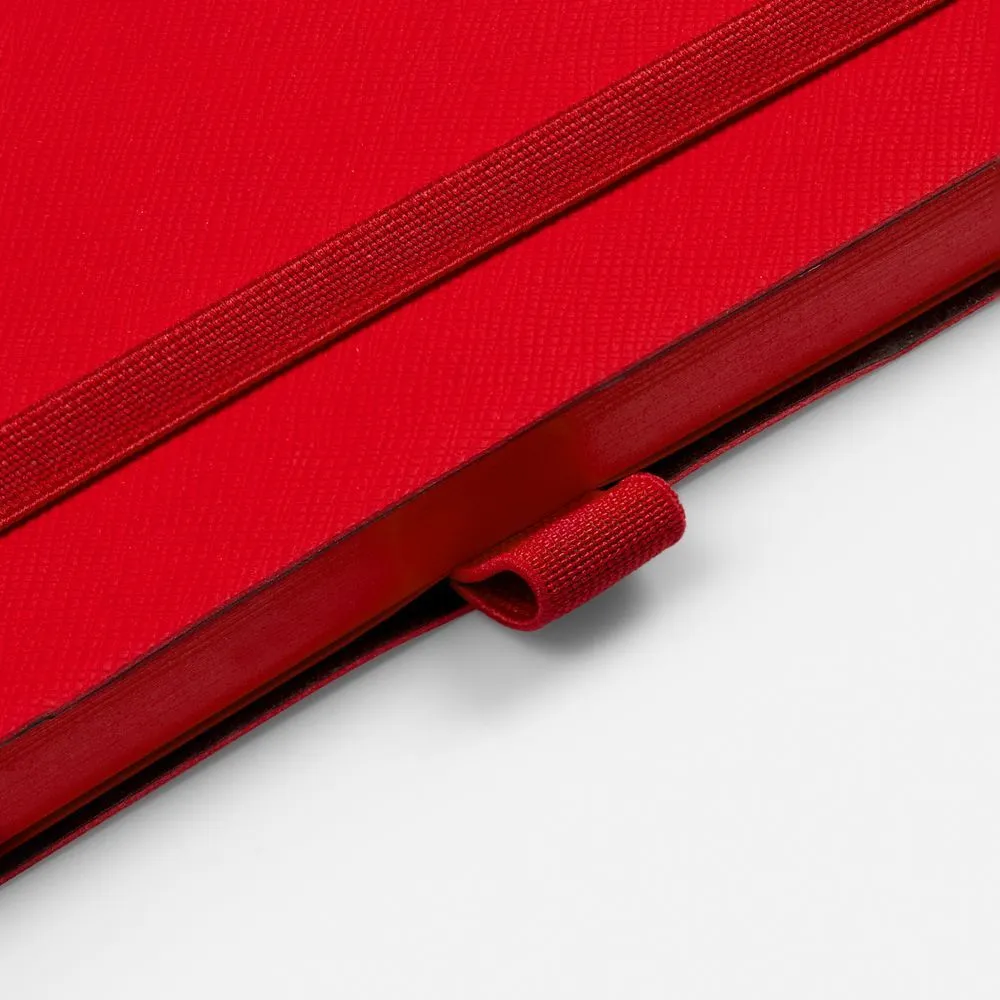 Ежедневники с логотипом с печатью логотипа. Ежедневник Peel Flex, недатированный по цене 939 ₽ руб. (артикул 26687.50) Ежедневник Peel Flex, недатированный, красный