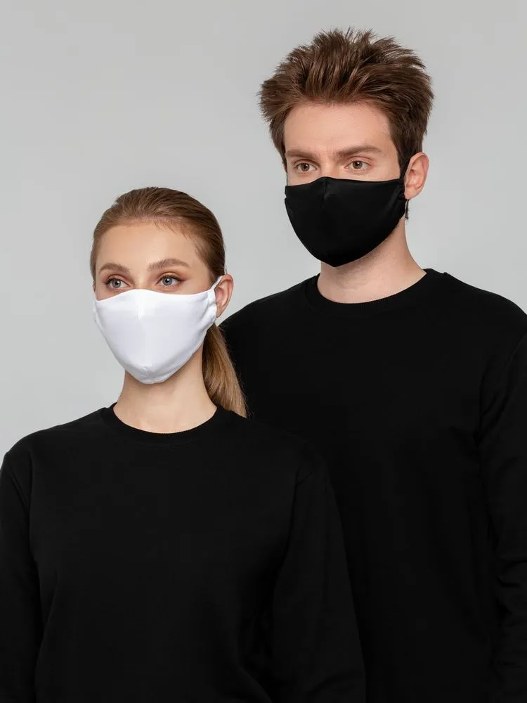 Маска для лица, черная