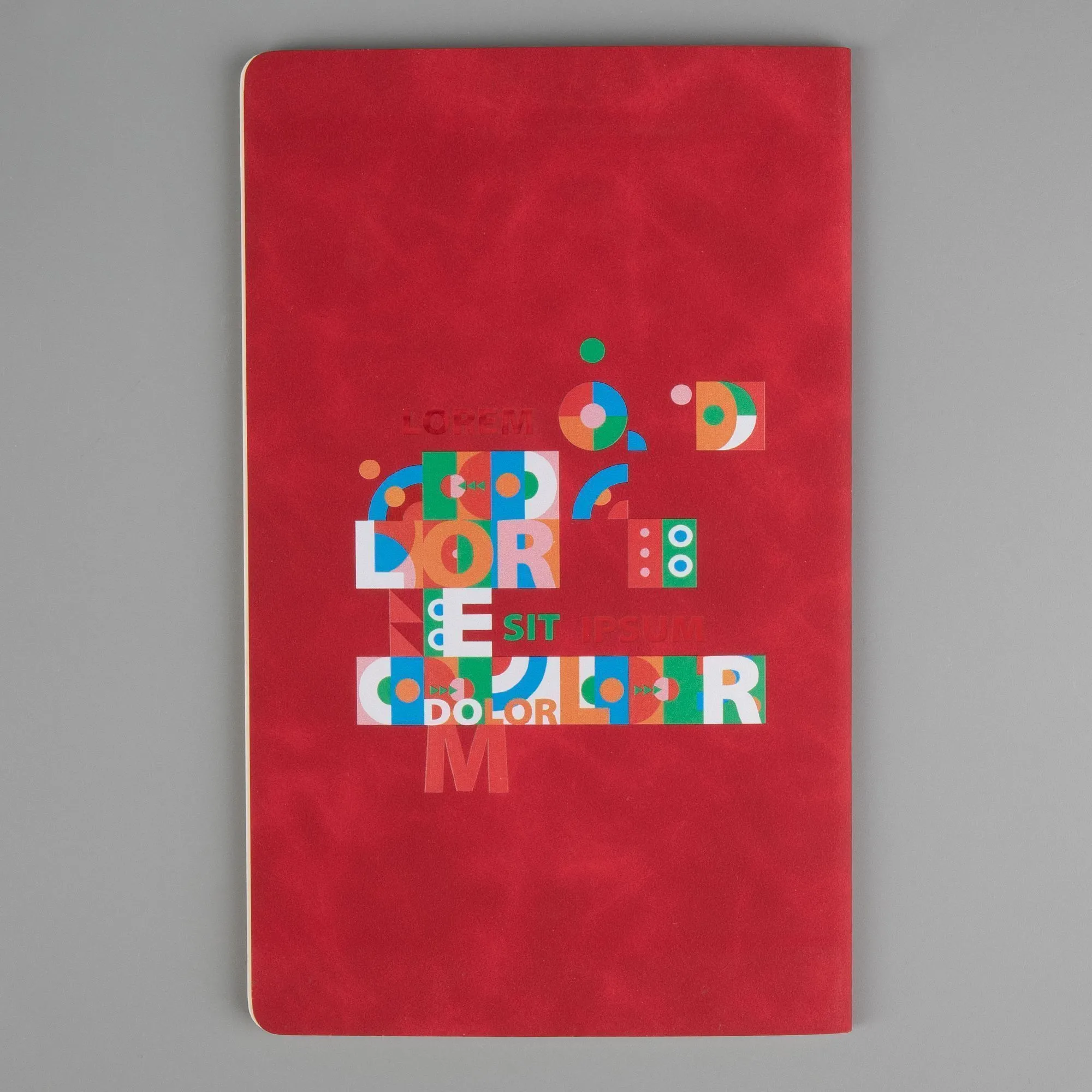 Блокнот Luba, красный