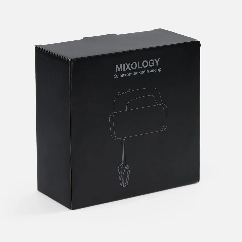 Бытовая техника с печатью логотипа. Миксер Mixology по цене 2 223 ₽ руб. (артикул 17525.13) Миксер Mixology, серебристый с черным