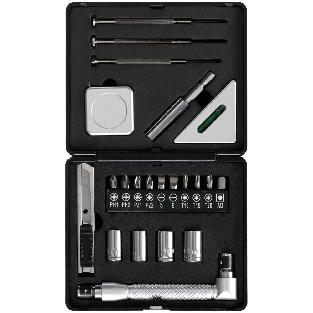 Инструменты с печатью логотипа. Набор инструментов Terraform по цене 1 395 ₽ руб. (артикул 63048.30) Набор инструментов Terraform, черный