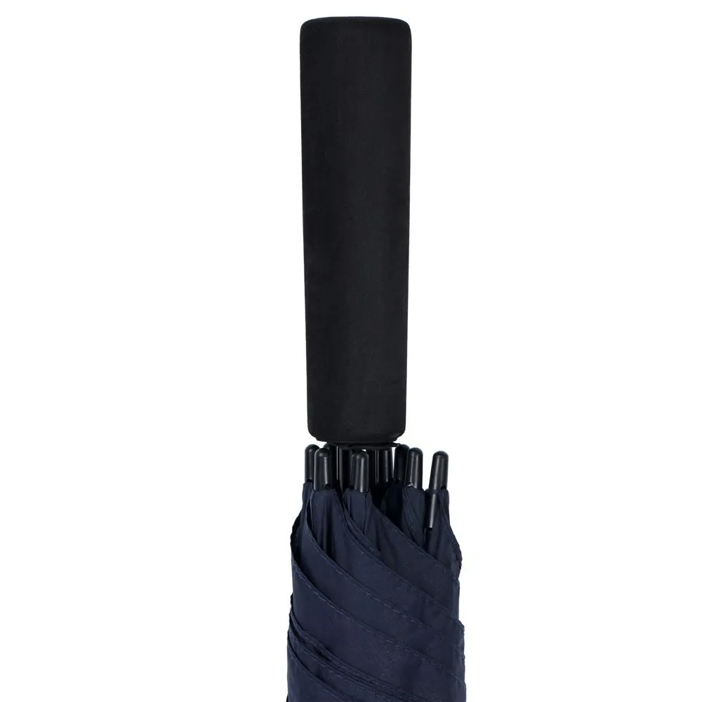 Зонты трости с логотипом с печатью логотипа. Зонт-трость Zero XXL по цене 3 618 ₽ руб. (артикул 14593.40) Зонт-трость Zero XXL, темно-синий