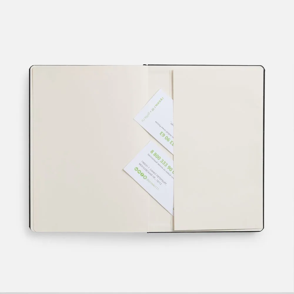 Ежедневники с логотипом с печатью логотипа. Ежедневник Urban Hard, недатированный по цене 902 ₽ руб. (артикул 72079.30) Ежедневник Urban Hard, недатированный, черный